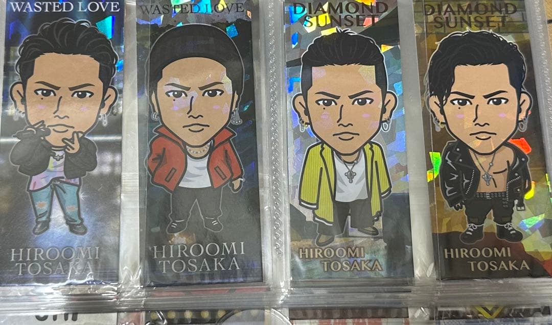 千社札　登坂広臣