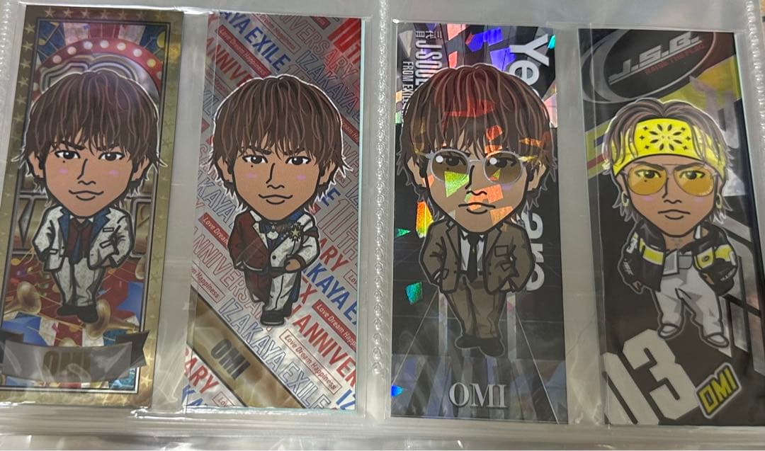 千社札　登坂広臣