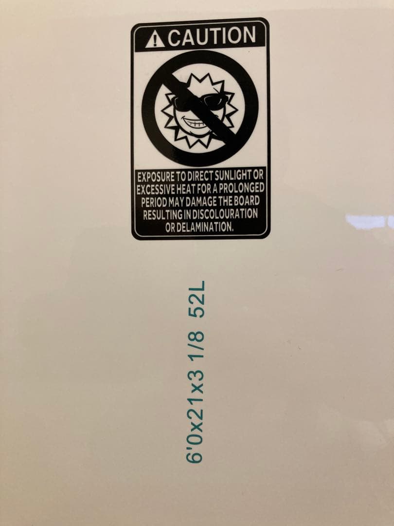 beach access ファンボード 6'0\" 52L