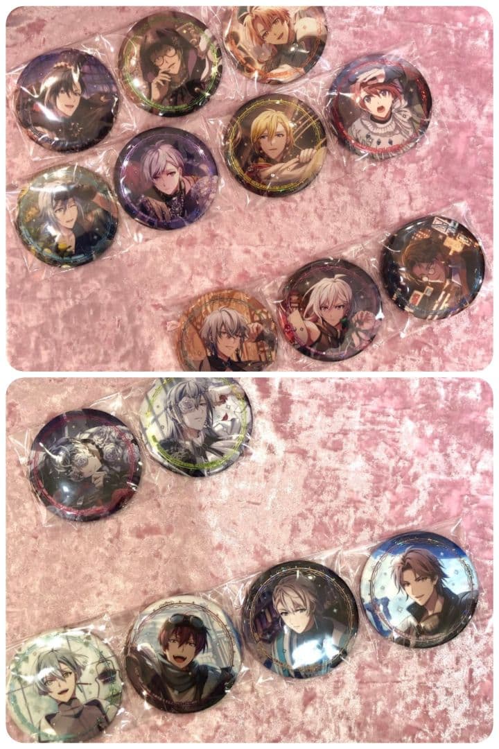 10♥七瀬陸♥アイドリッシュセブン ホログラム缶バッジ Anniversary