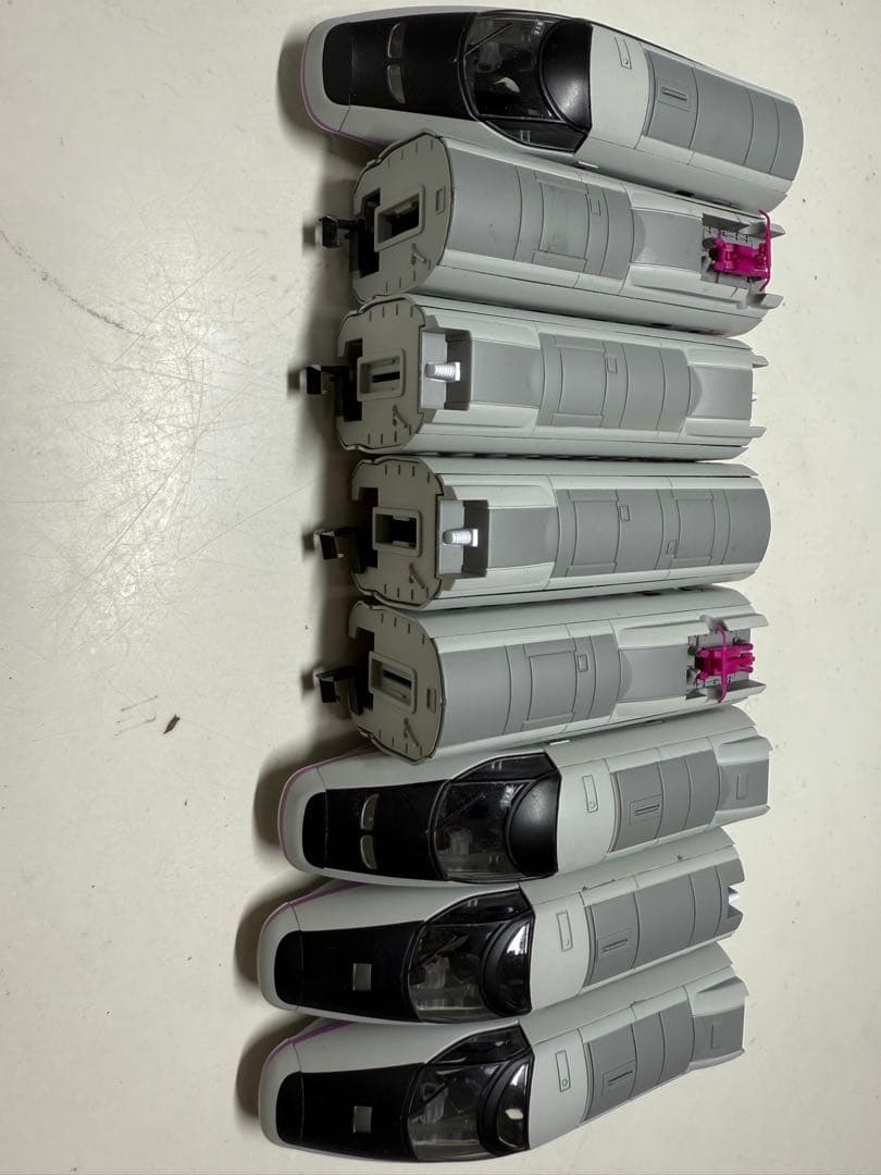 Bトレ E3系こまち6両（N化済・動力付・R1編成先頭車付）