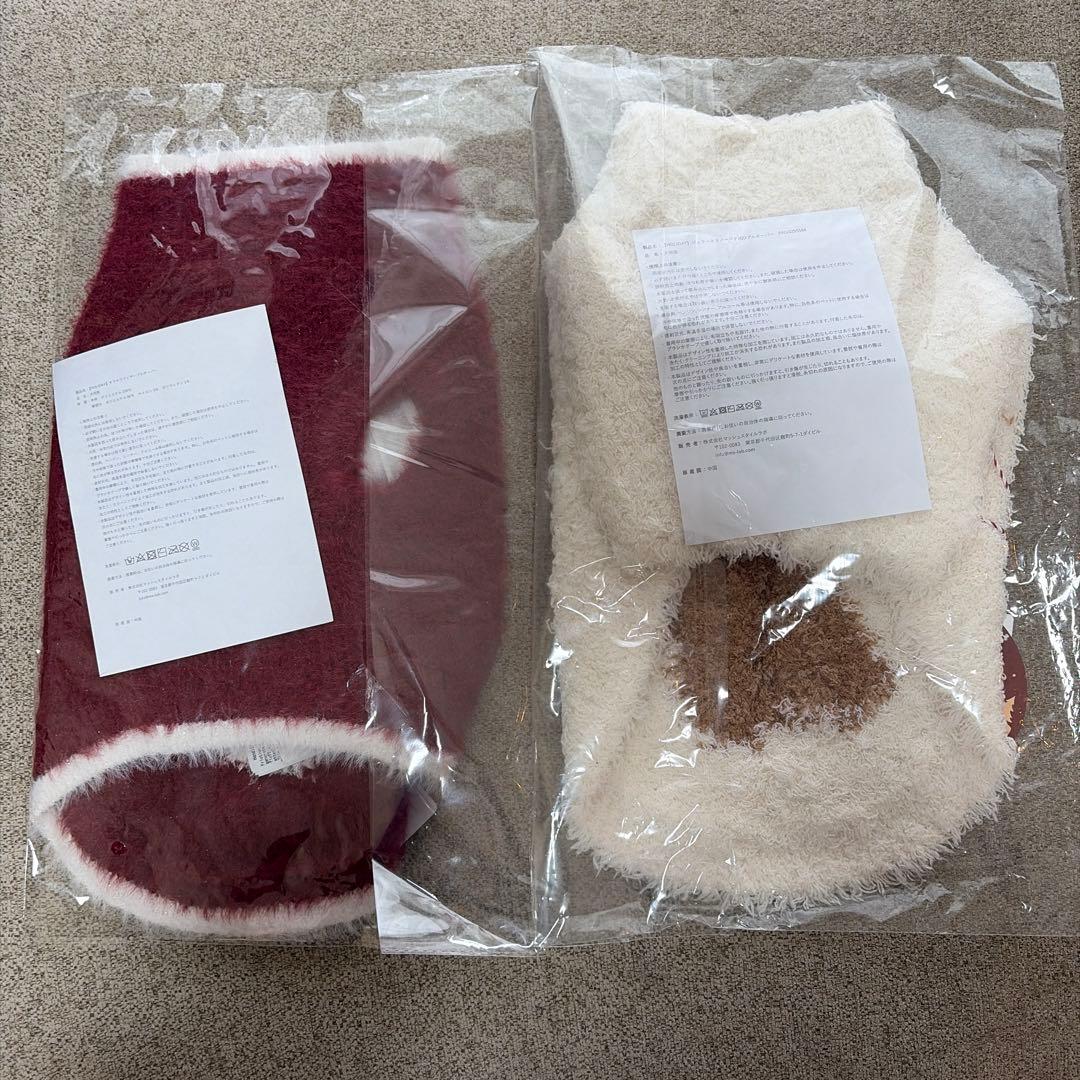 新品Lサイズ２点　ジェラートスノーベアジャガードプルオーバーフェザープルオーバー