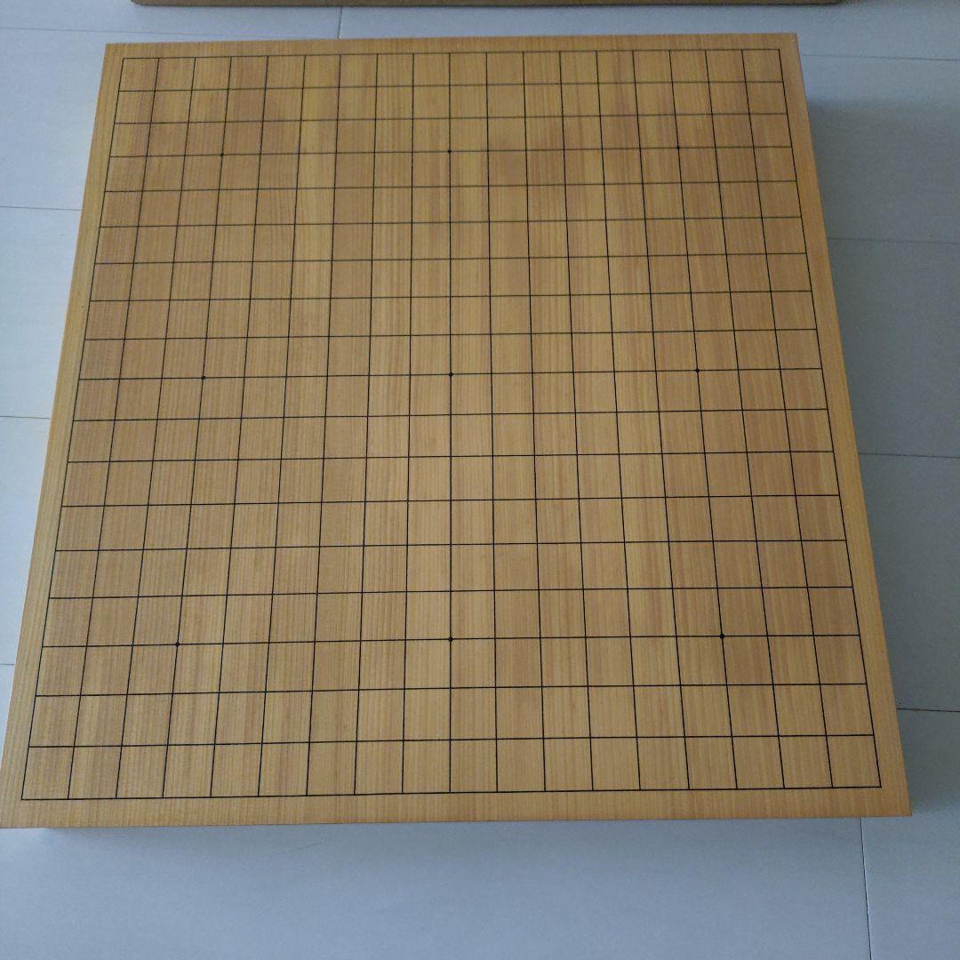【美品】高級 3枚ハギの特選 碁盤 卓上盤 6cm