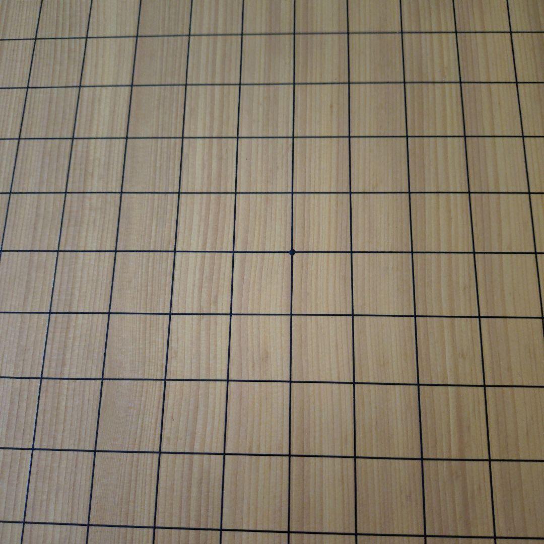 【美品】高級 3枚ハギの特選 碁盤 卓上盤 6cm