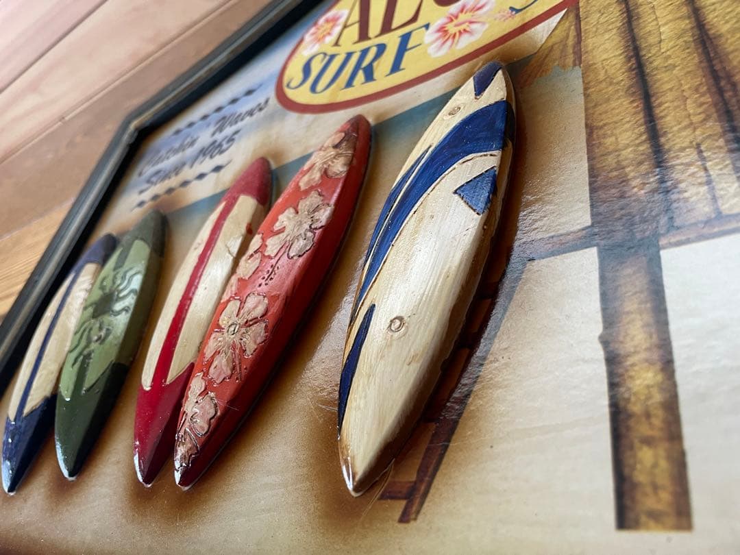 Aloha 木製看板など3点