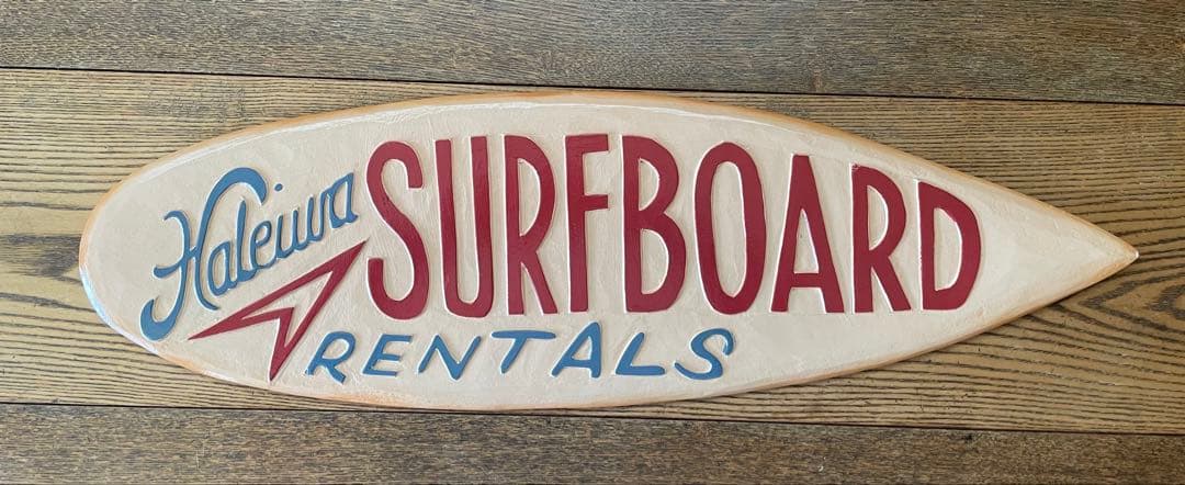 Aloha 木製看板など3点