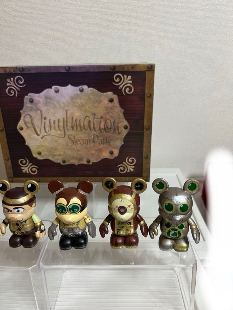 ディズニー、バイナルメーション、スチーム・パーク 限定1000個