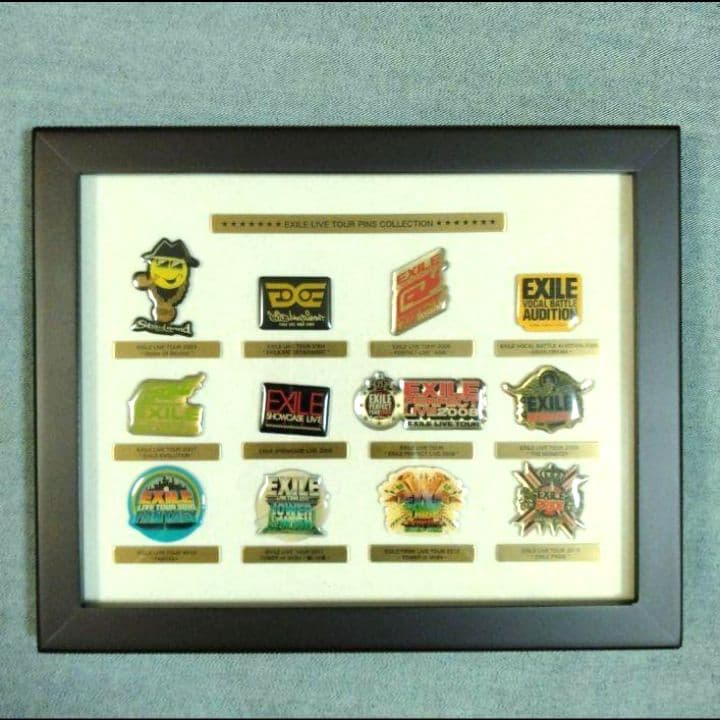 ★セットへ　EXILE LIVE TOUR PINS COLLECTION