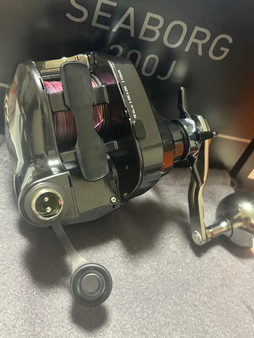 ダイワ 22 シーボーグ200J 右巻き電動リール BMOバッテリーセット