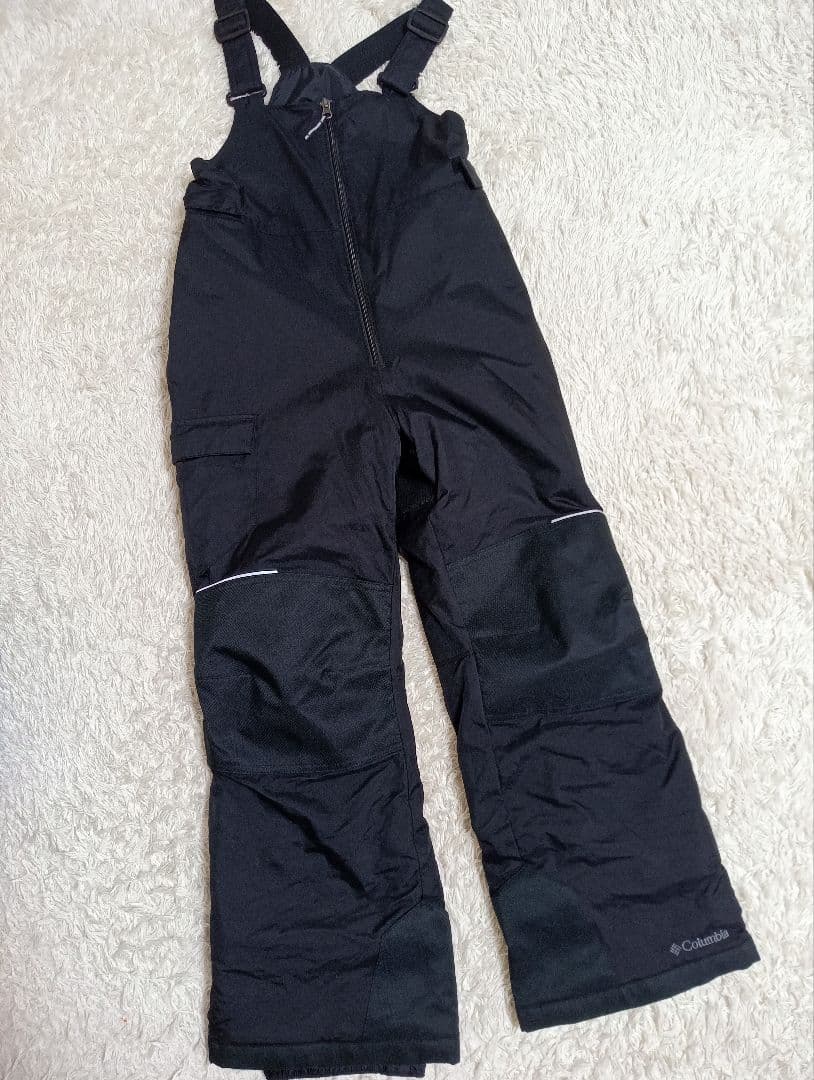 Columbia　美品　ブルー　ブラック　キッズ　Мサイズ　スキーウェア