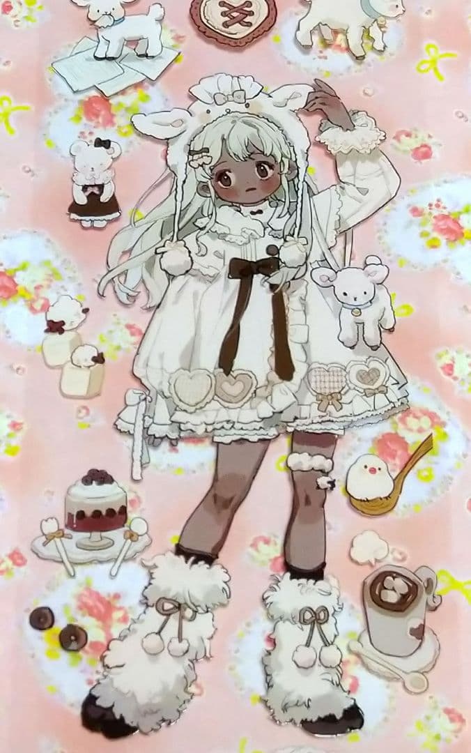 ✩のこり２✩J833＃牧场物语(PET)普通小狗切り売り海外人物マステ女の子