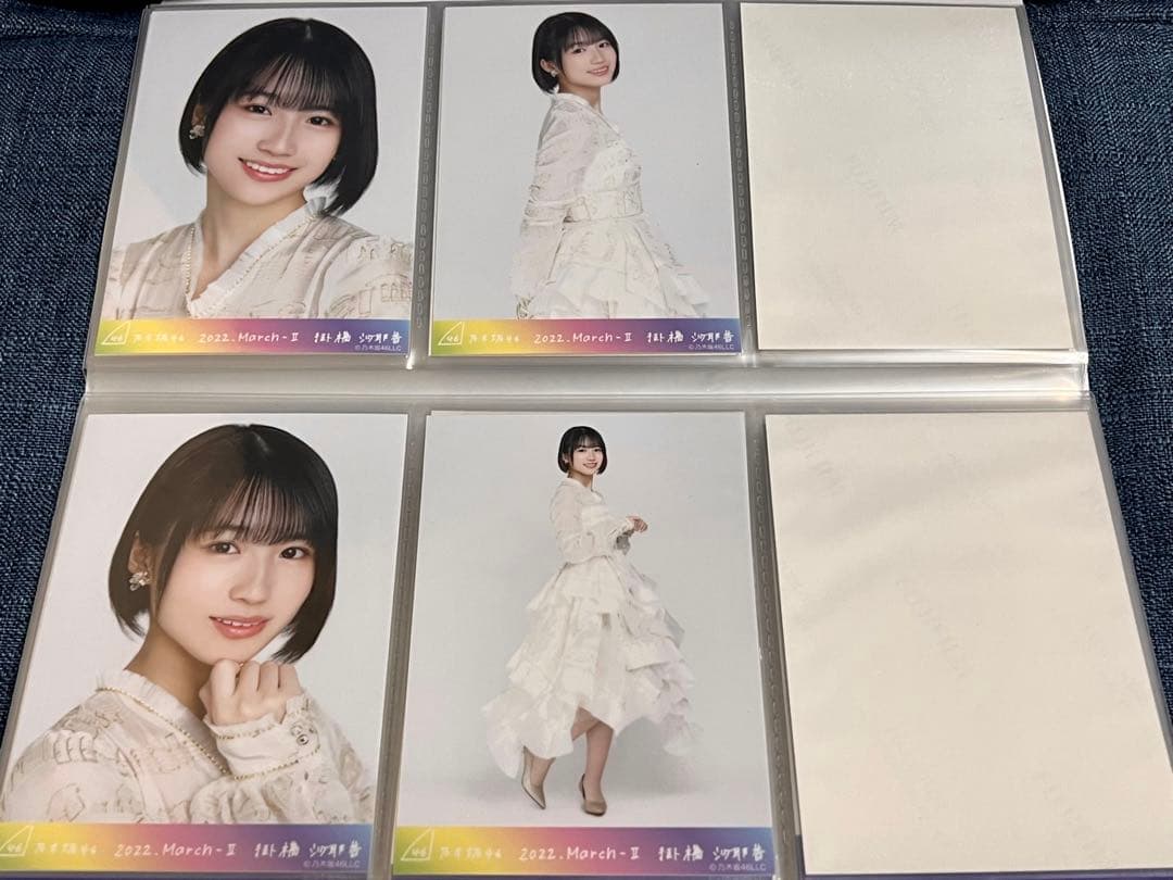 乃木坂46 乃木フェス 掛橋沙耶香 直筆サイン入りフォトアルバム＋生写真