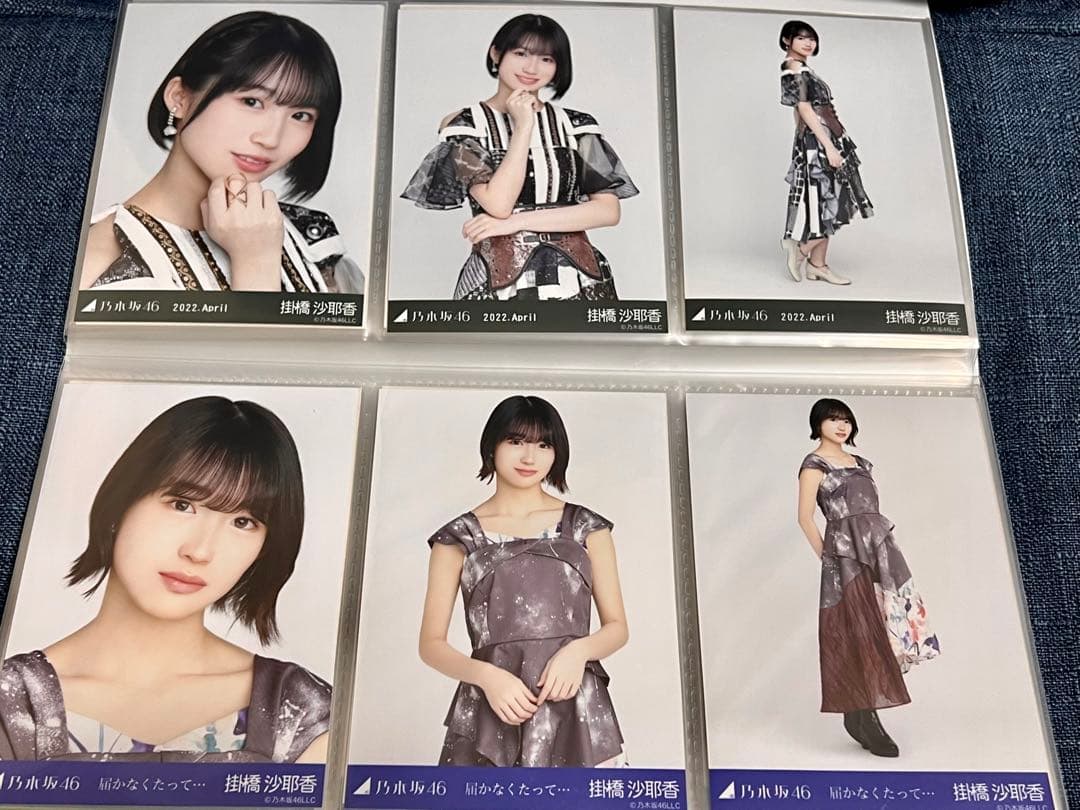 乃木坂46 乃木フェス 掛橋沙耶香 直筆サイン入りフォトアルバム＋生写真