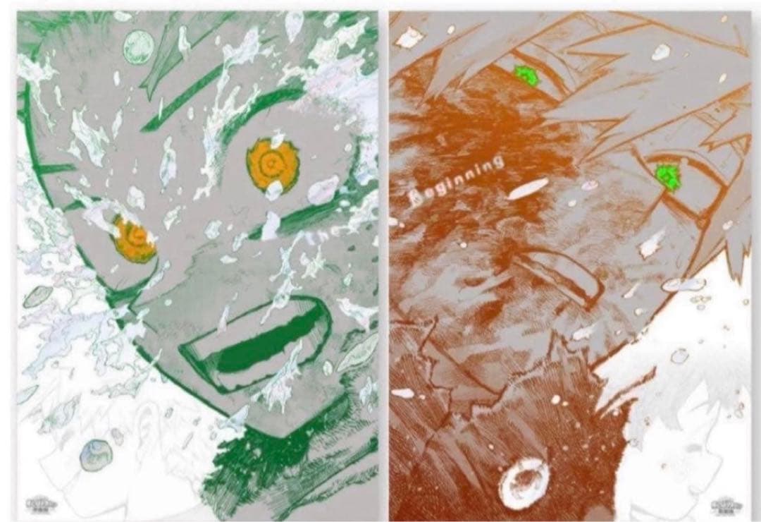 僕のヒーローアカデミア　原画展　ヒロアカ　アートポスター