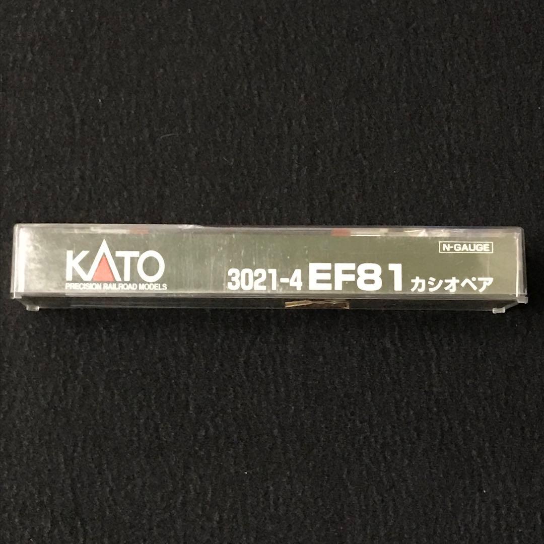 鉄道模型　Nゲージ　KATO 3021-4 EF81 カシオペア