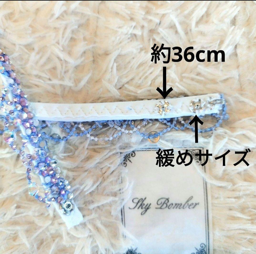 ビアンカ様ライラックのネックレス　イヤリング　髪飾り　バックチャーム　社交ダンス