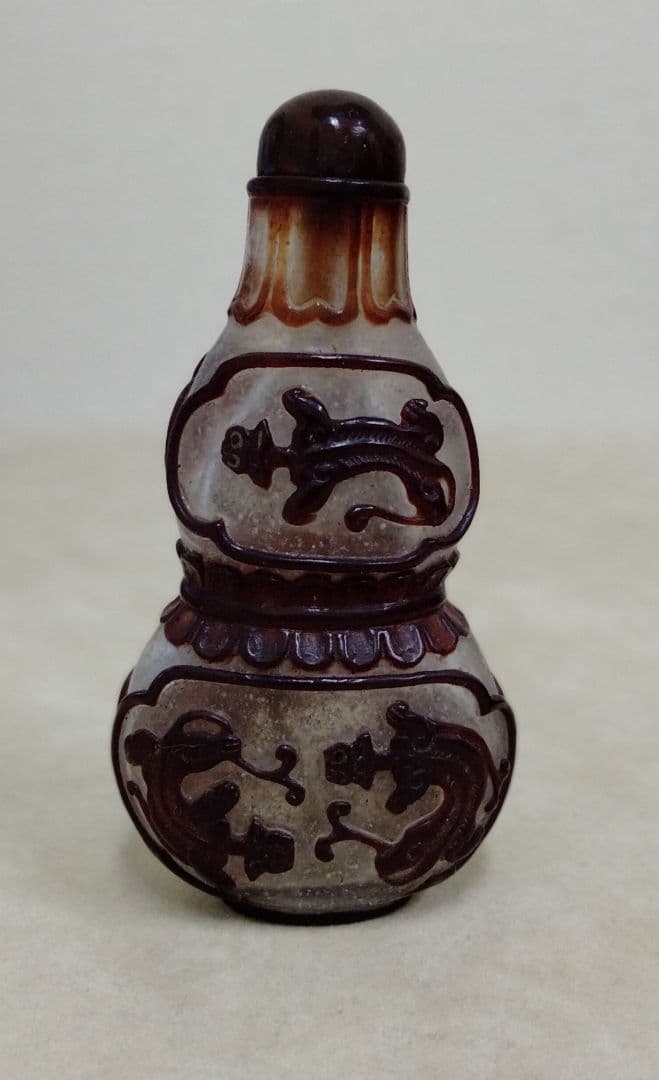 【最終お値引きです】美品　珍品　 古美術品　鼻煙壺 　骨董品 　ガラス 中国物