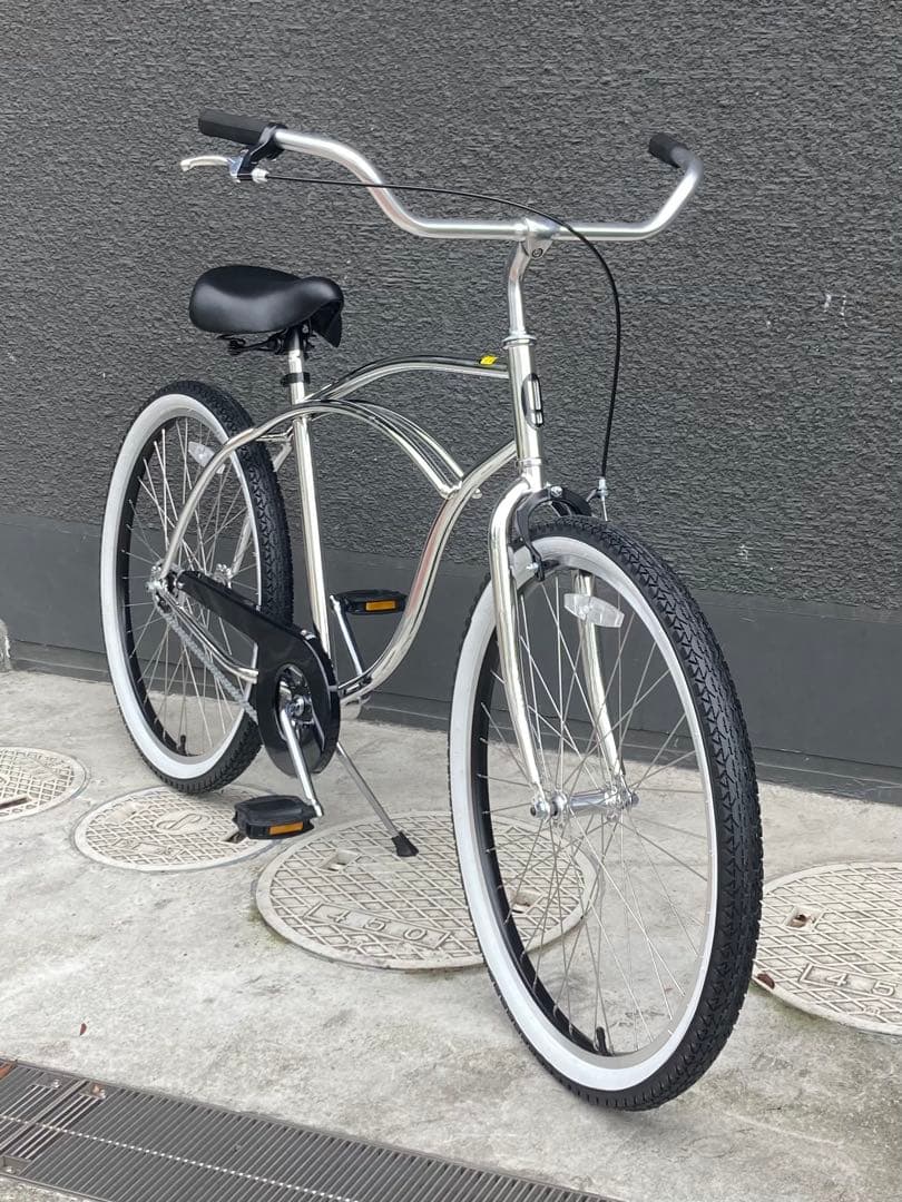 【新品】ビーチクルーザー 26インチ_CP