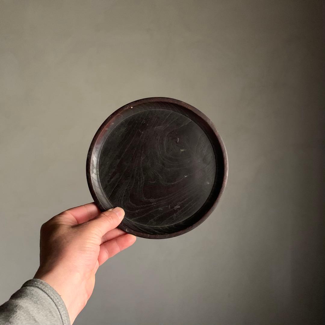 煎茶盆 急須盆 くりぬき盆 煎茶道具 古美術 古道具 アンティーク