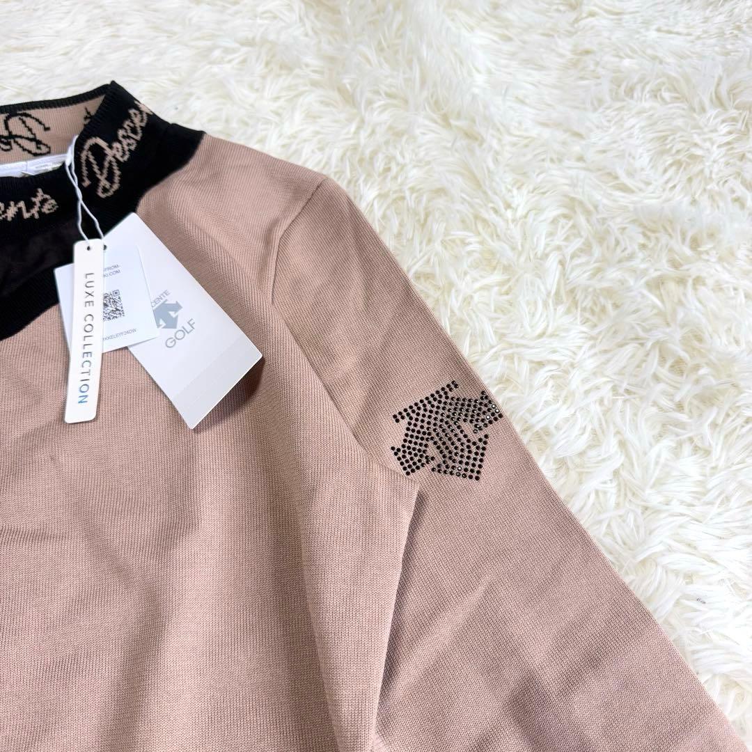 【デサントゴルフリュクス】新品タグ付✨セットアップニット スカート Lサイズ