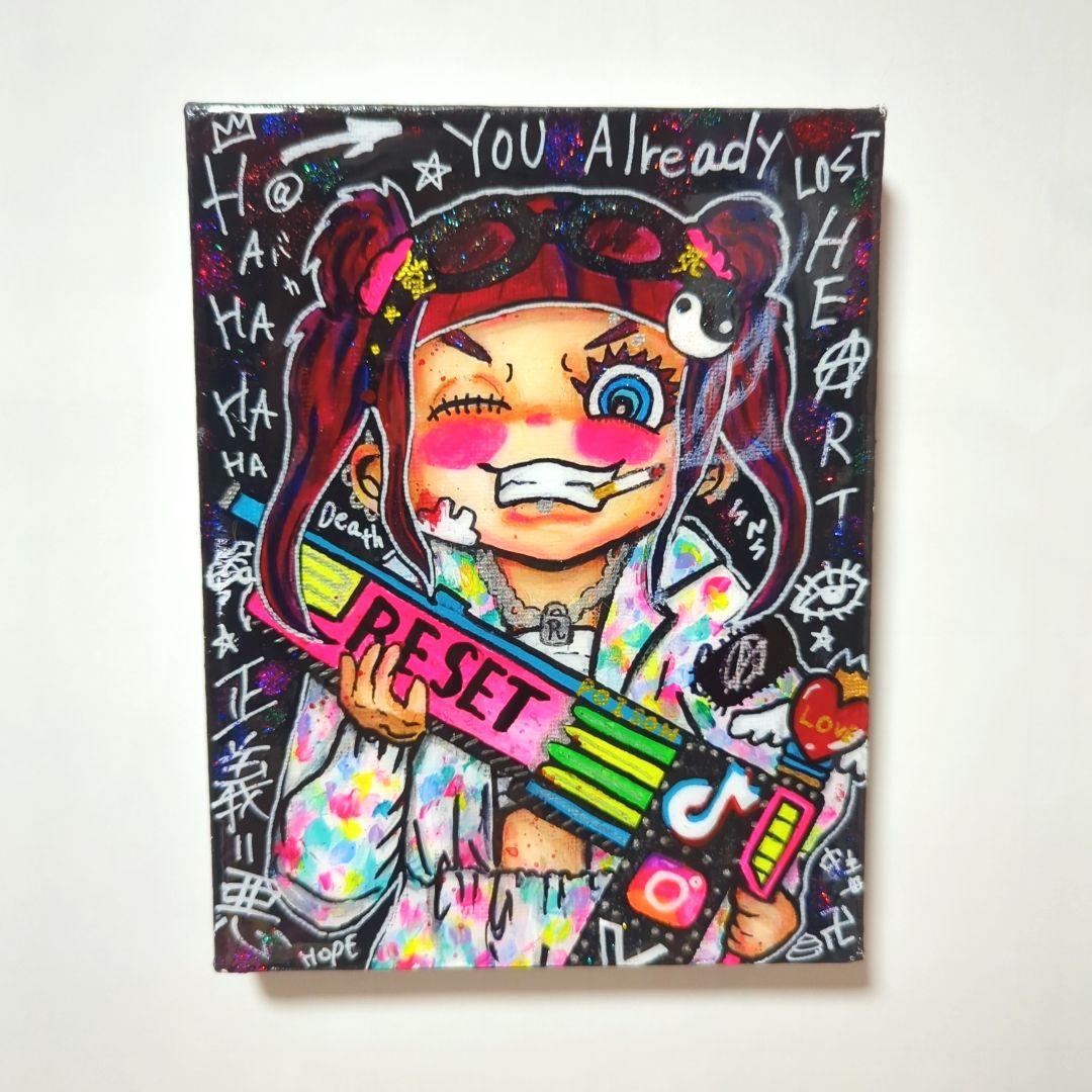 【一点物イラストアート】You already lost HEART【現代アート