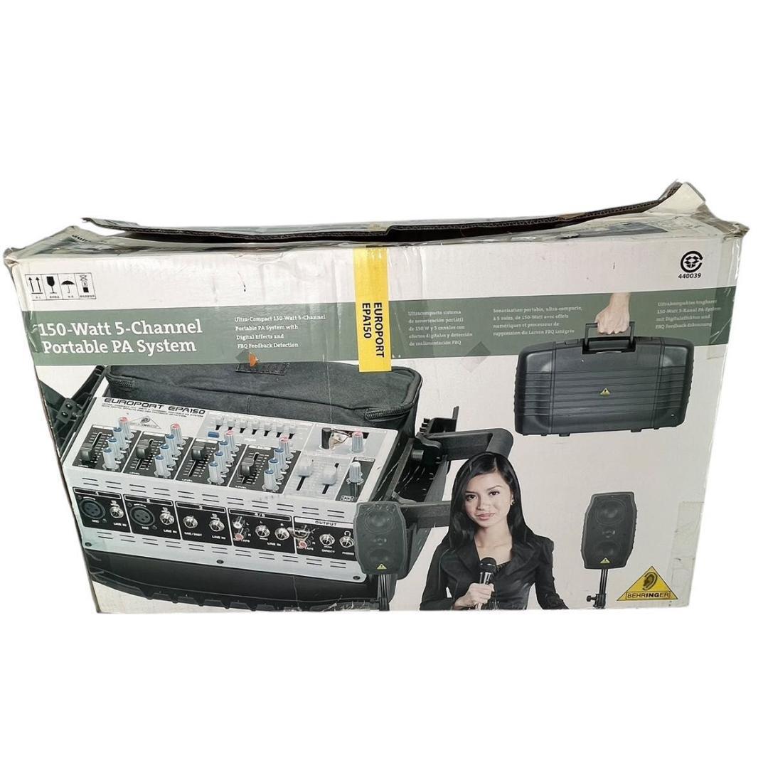【美品】ベリンガー EPA150 ウルトラコンパクトPAシステム