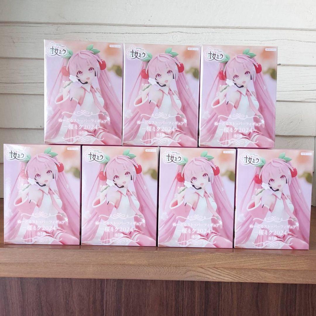 桜ミク 2024 フィギュア ぬーどるストッパー
