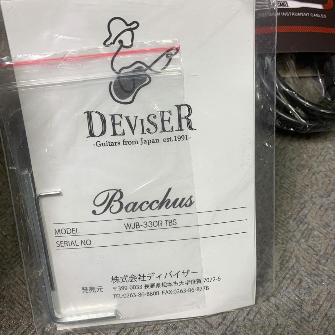 J859 Bacchus universe WJB-330R バッカス ベース