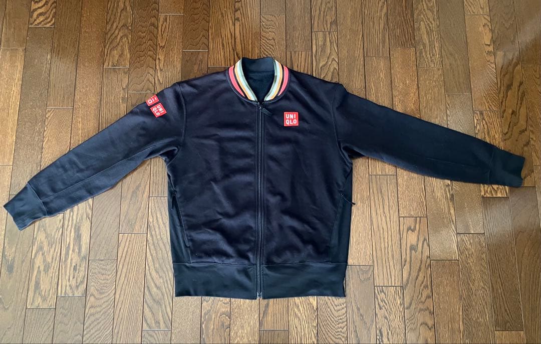 ユニクロ テニス ジャージ 錦織圭　上着 ジャケット ブルゾン ジャンパー