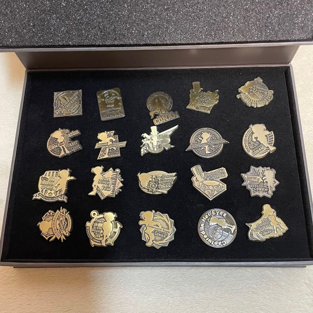 【即購入不可】劇場版　名探偵コナン 20周年記念 ピンバッジコレクション