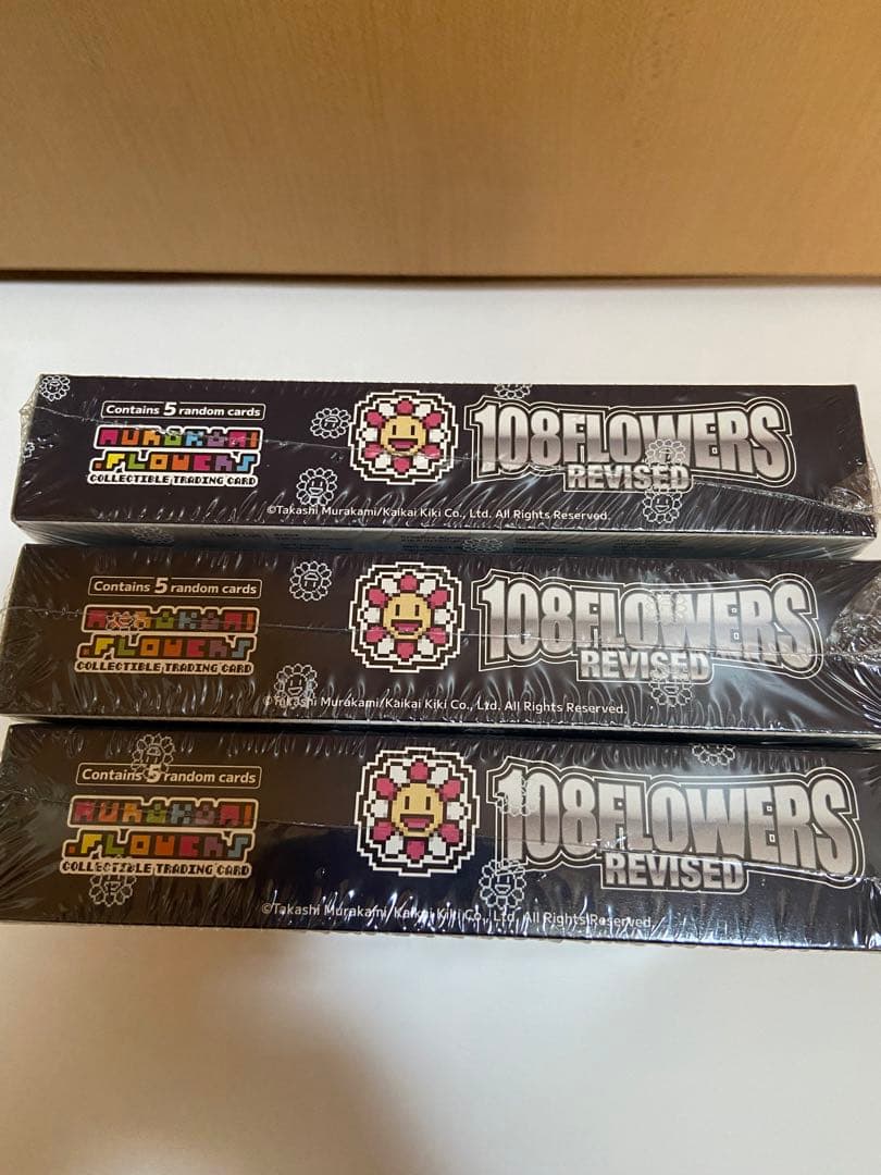 村上隆 108フラワーズ 108FLOWERS REVISED 英語版 3BOX