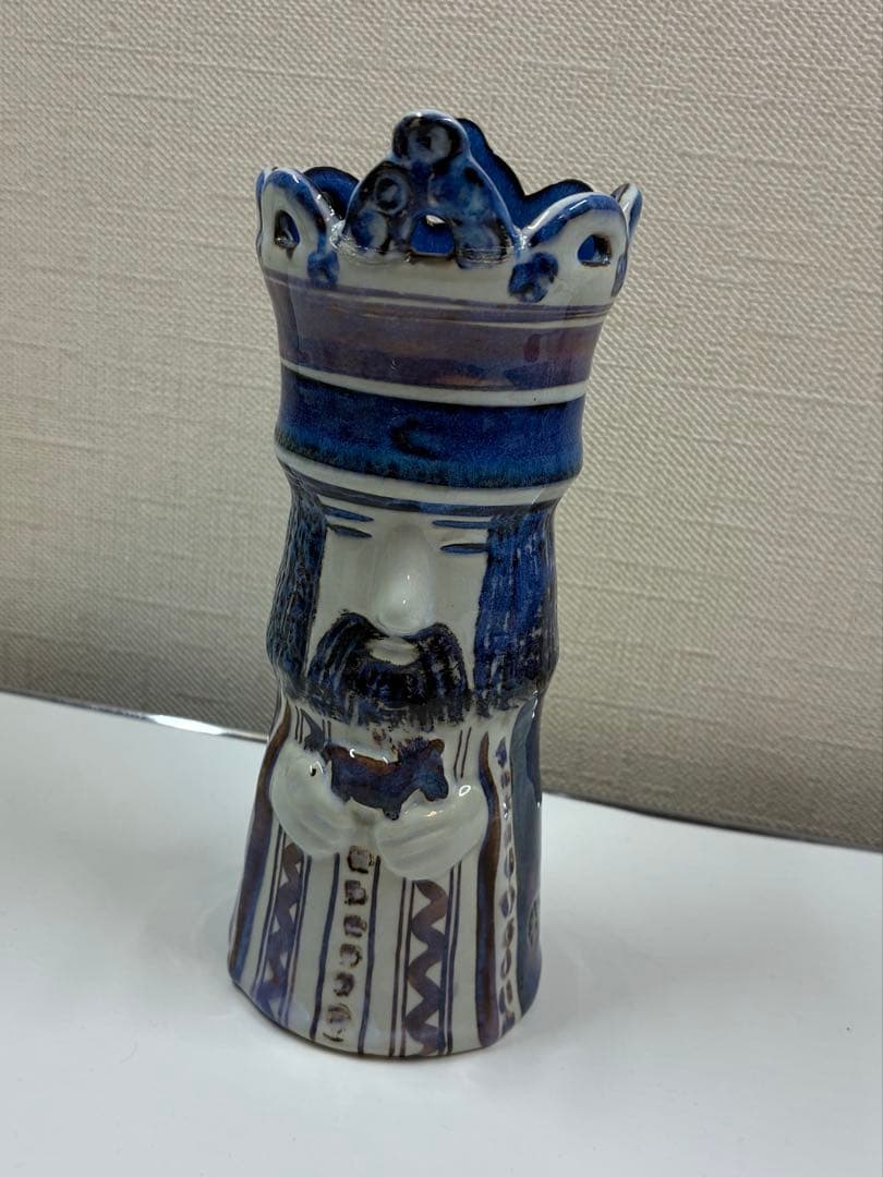 ロイヤルコペンハーゲン　チェスキング　アルミニア　フィギュリン　BASE