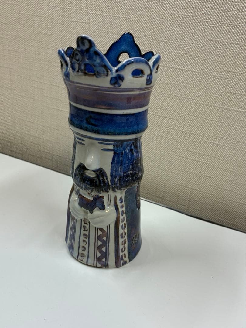 ロイヤルコペンハーゲン　チェスキング　アルミニア　フィギュリン　BASE