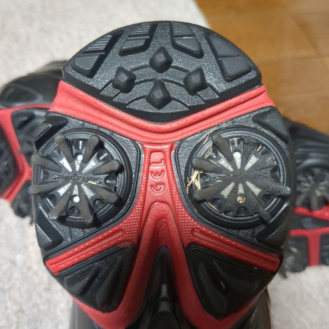 アシックス ゴルフシューズ 上位モデル 黒 26.5cm 目立った傷や汚れなし！