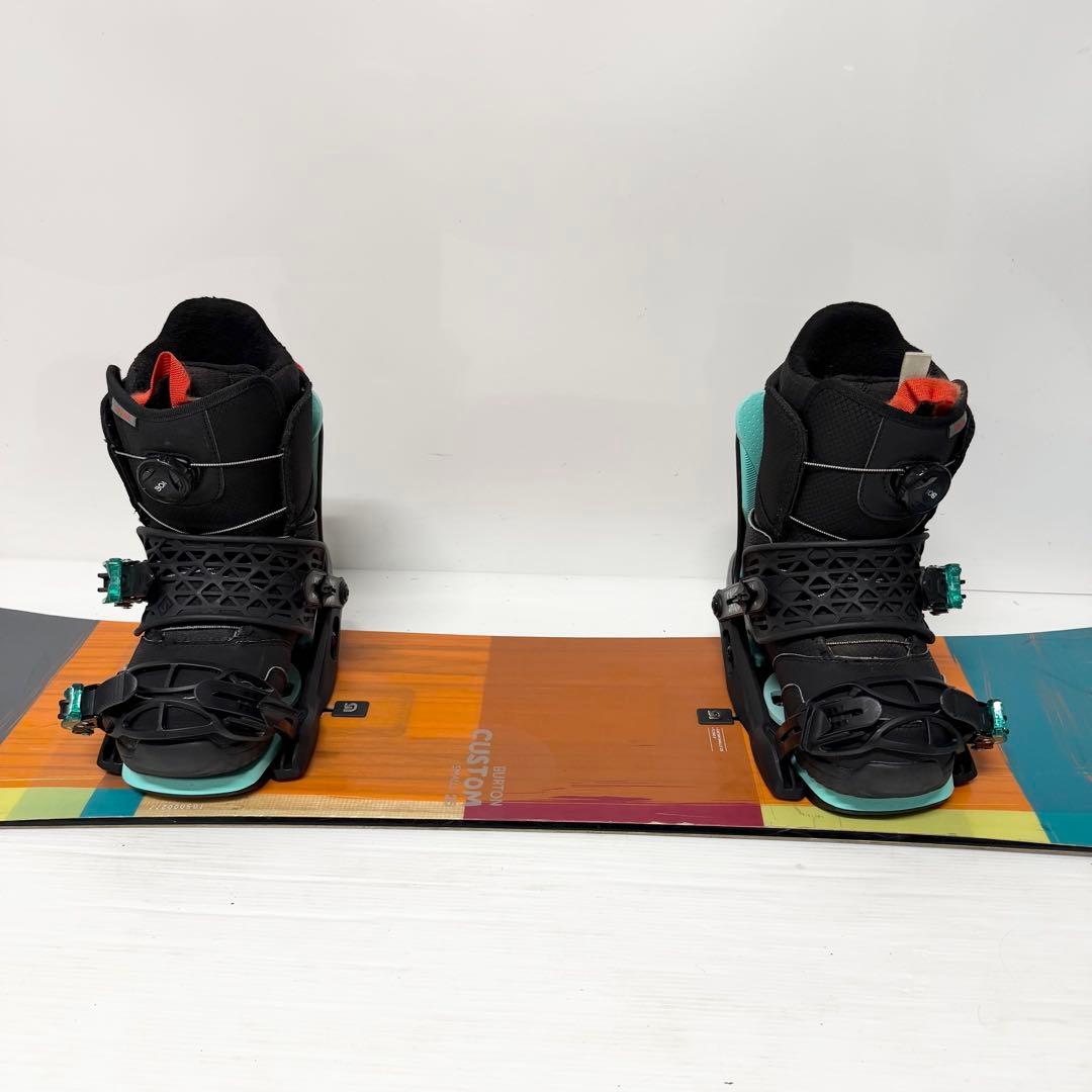 BURTON CUSTOM Flying V ジュニア スノボセット　バートン