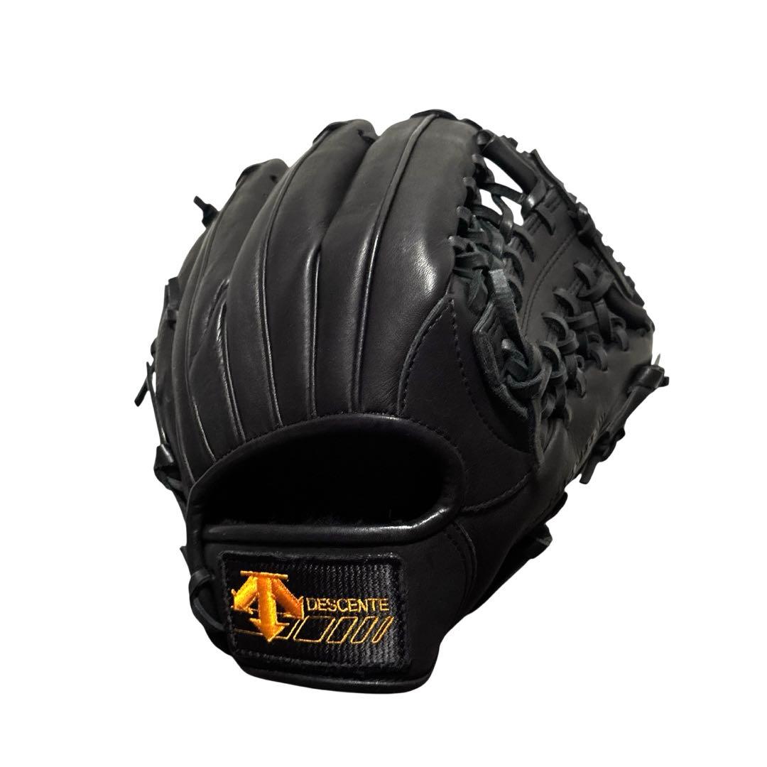 DESCENTE ACTION MAGIC 軟式グローブ　ブラック