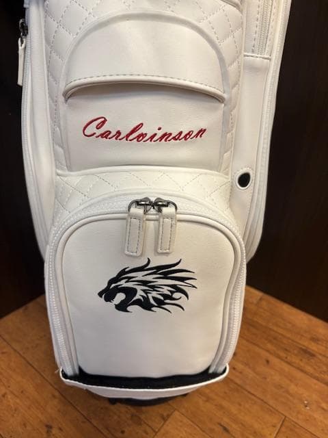 エミリッドバハマ ゴルフスタンドバッグ ホワイト 新品