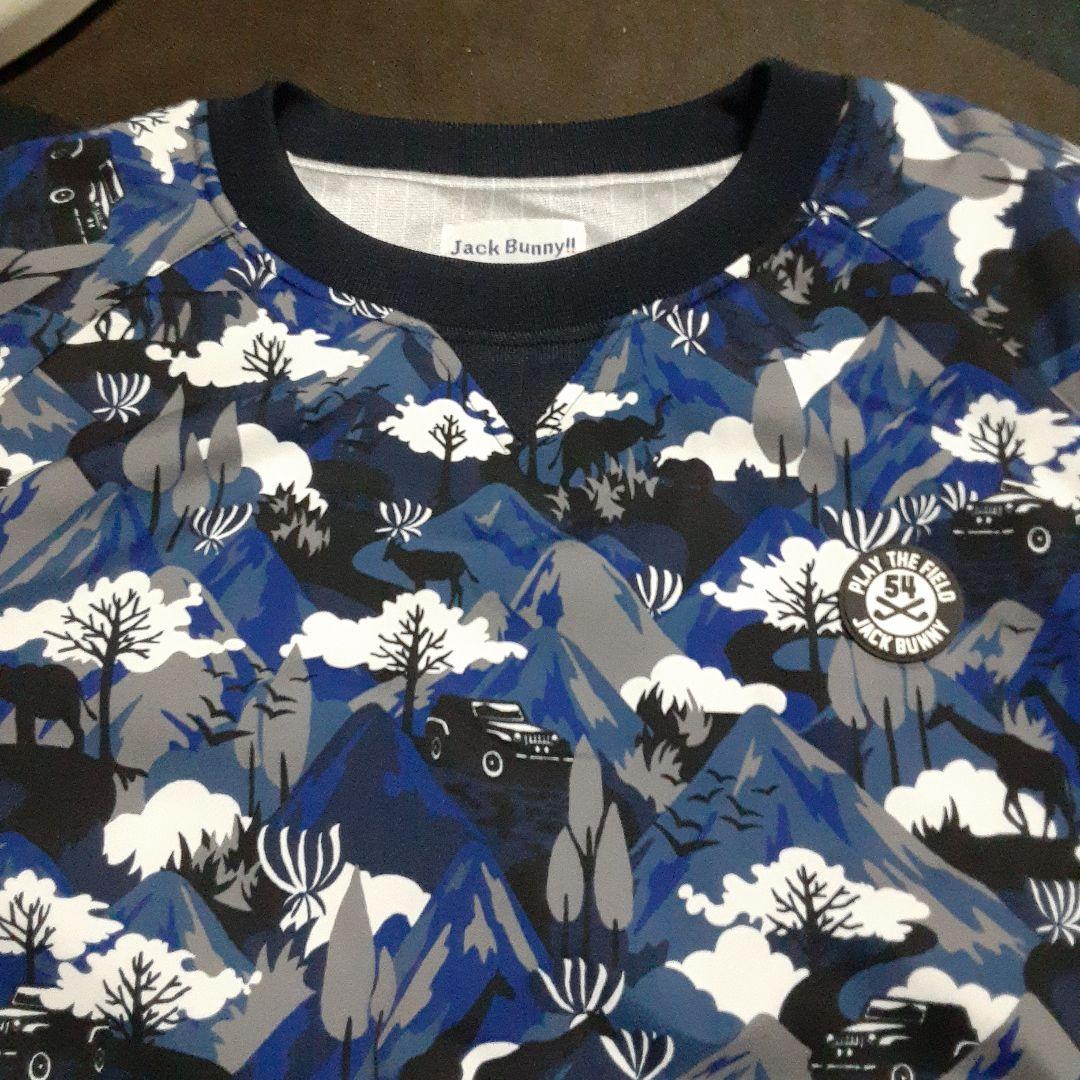 Jack Bunny ジャックバニー 中綿スニード　総柄　プルオーバージャケット