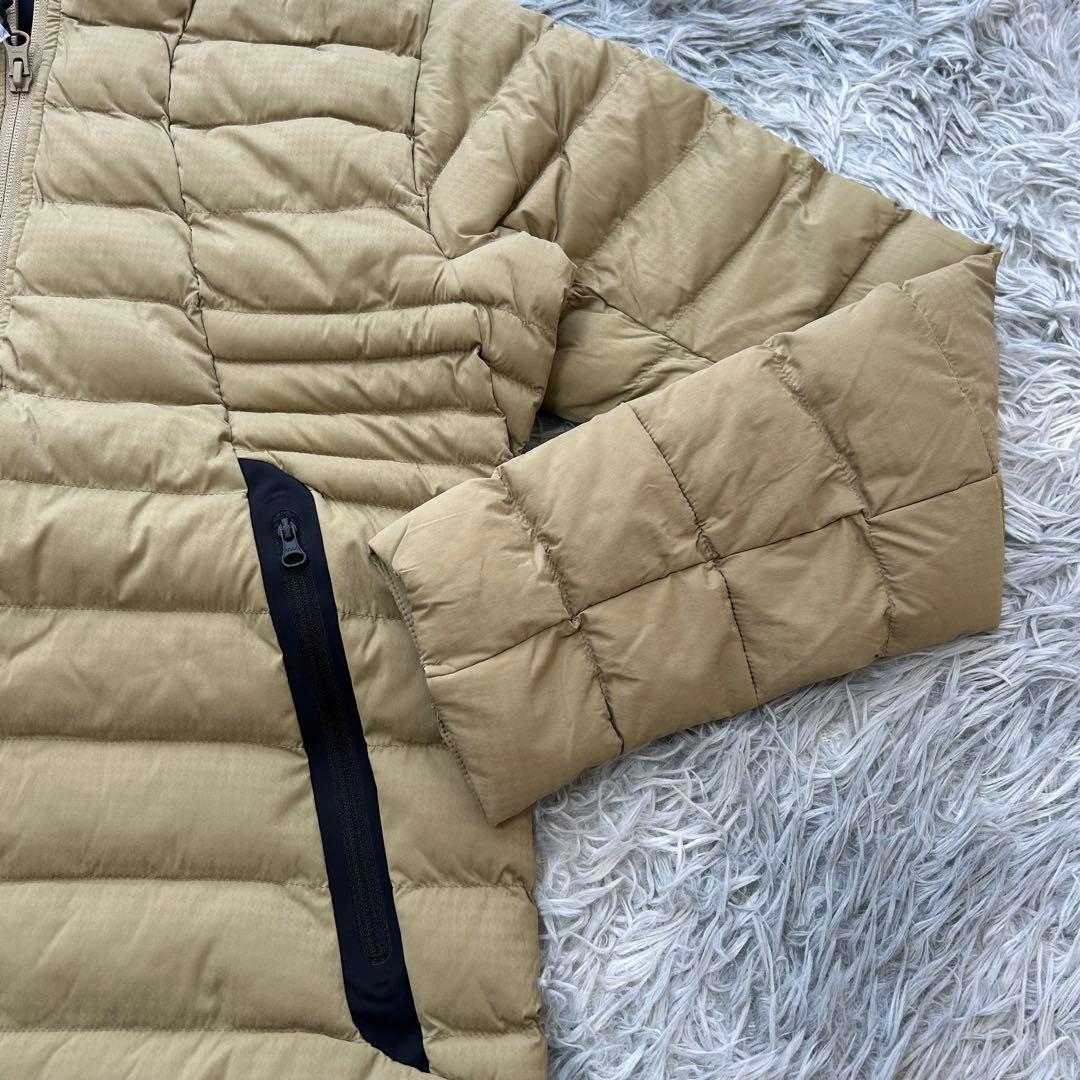 新品　パーリーゲイツ　ジャケット　中綿　フーディ　ベージュ　ダウン　サイズ2