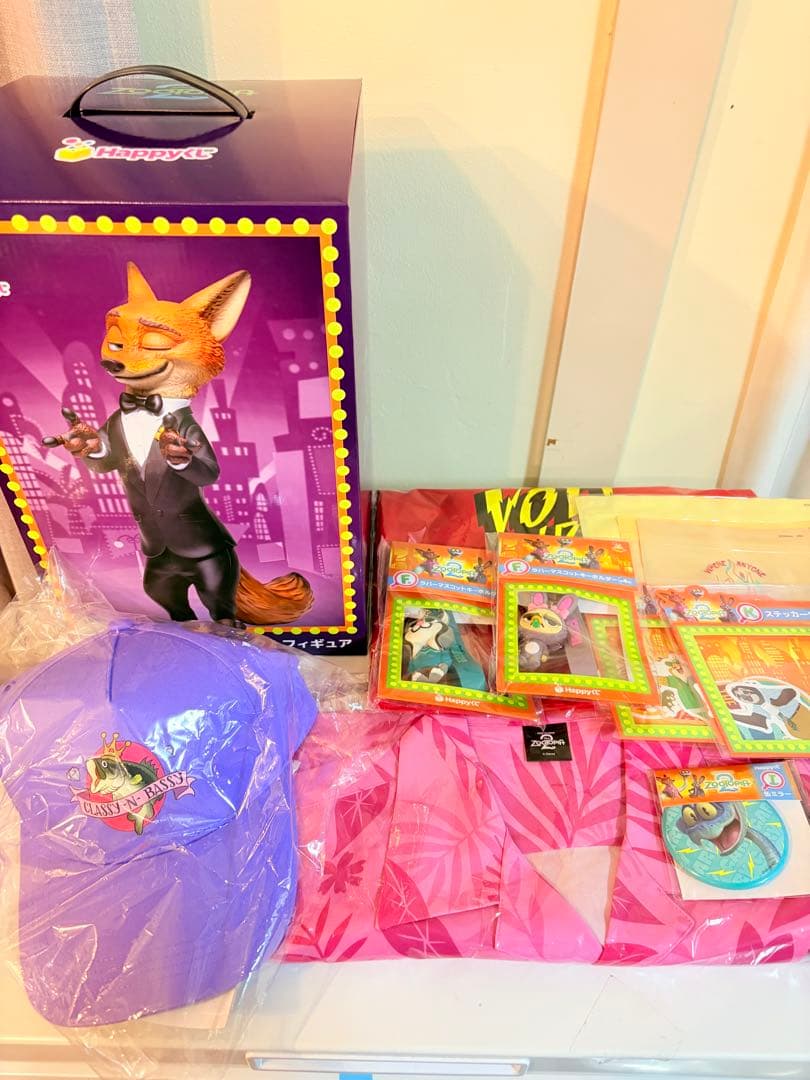 【最終セール】ズートピア2 ニックフィギュア　ラストワン賞　ハッピーくじ