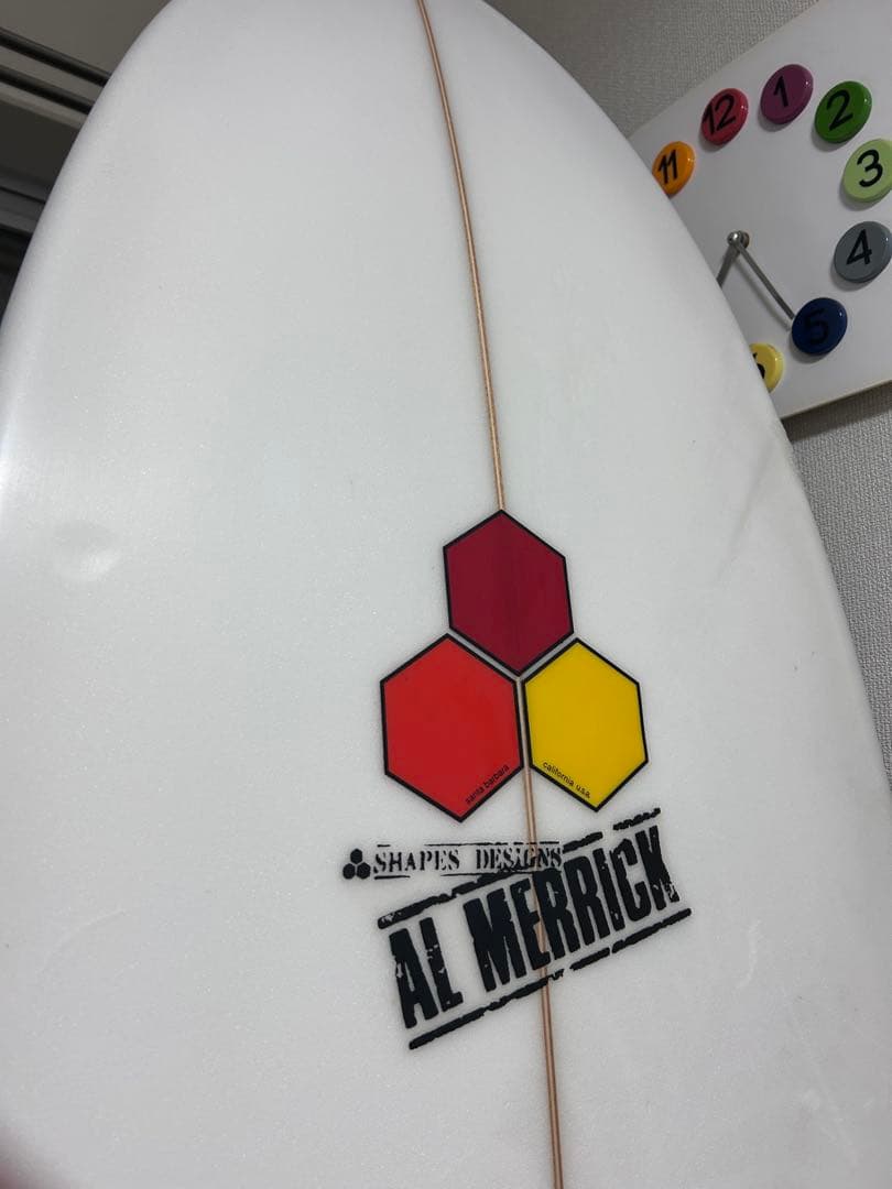 RI@KO　アルメリック　サーフボード　ボビークワッド　ショート