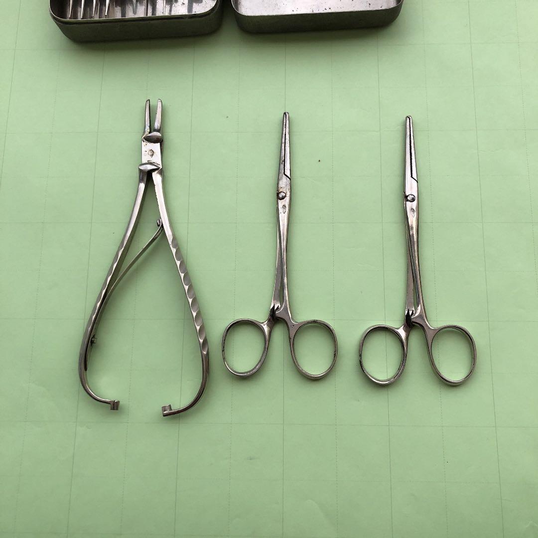 【アンティーク】戦時中の手術セット