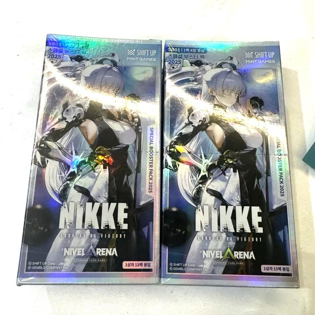 【海外限定】勝利の女神NIKK TCG ニベルアリーナ　２ＢＯＸ　おまけ付き！
