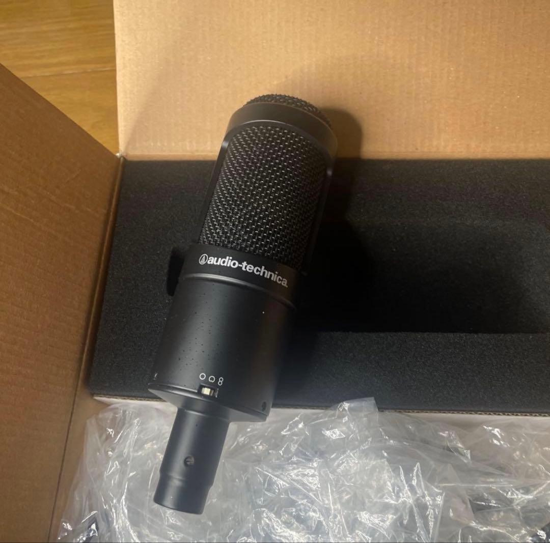 【ケーブル付美品】audio-technica AT2050 コンデンサーマイク
