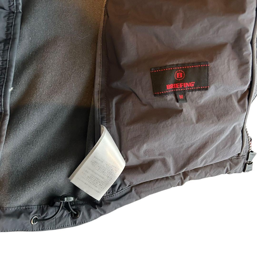 BRIEFING GOLF HYBRID DOWN SETUP チャコールグレー