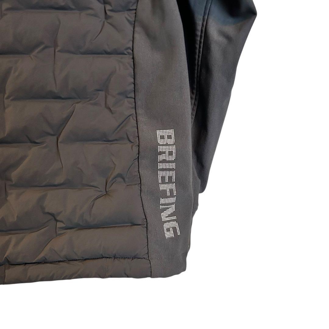 BRIEFING GOLF HYBRID DOWN SETUP チャコールグレー