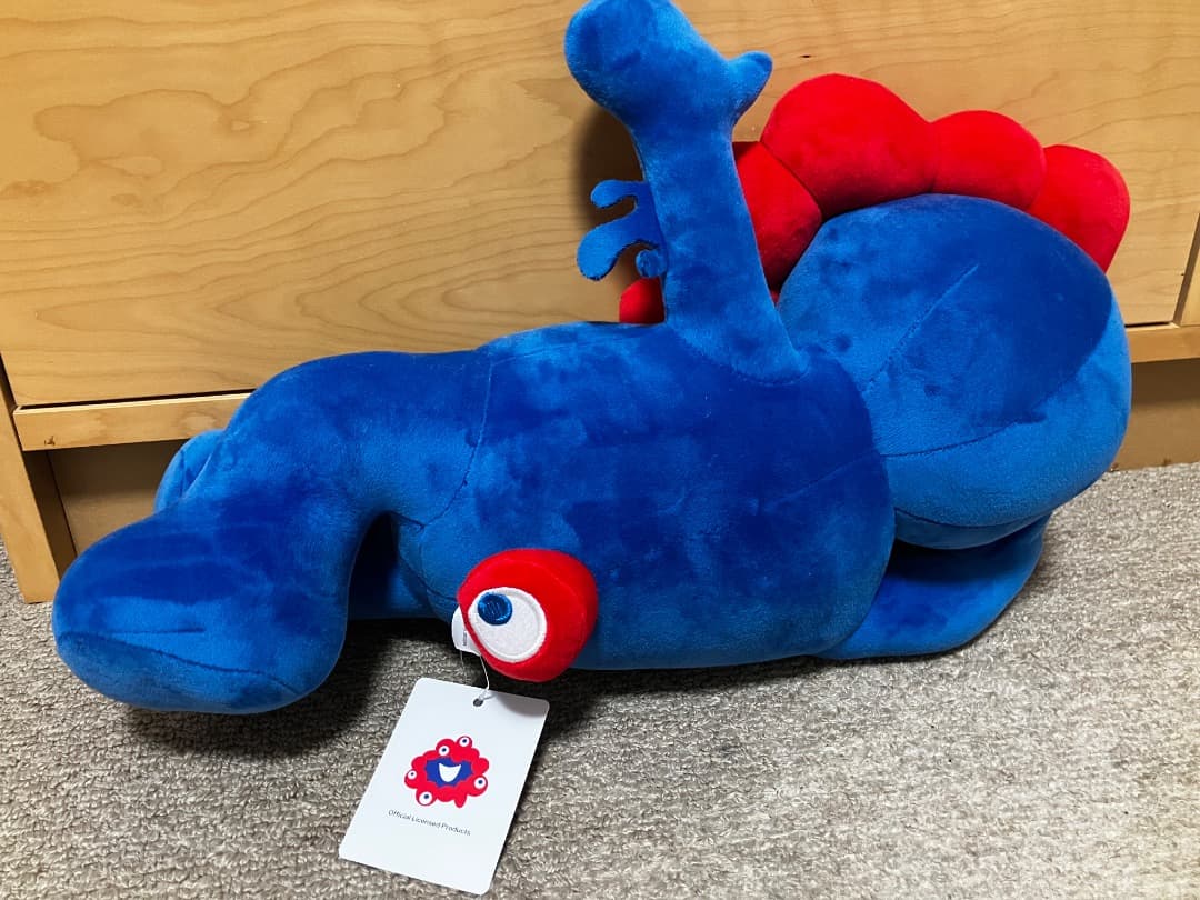 関西万博　２等　寝そべりミャクミャクぬいぐるみ