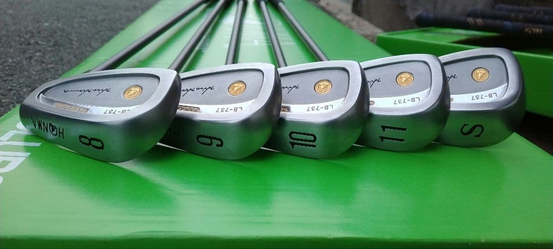 ヒロホンマ　ゴルフクラブ　アイアンセットLB-737 H＆F CAVITY