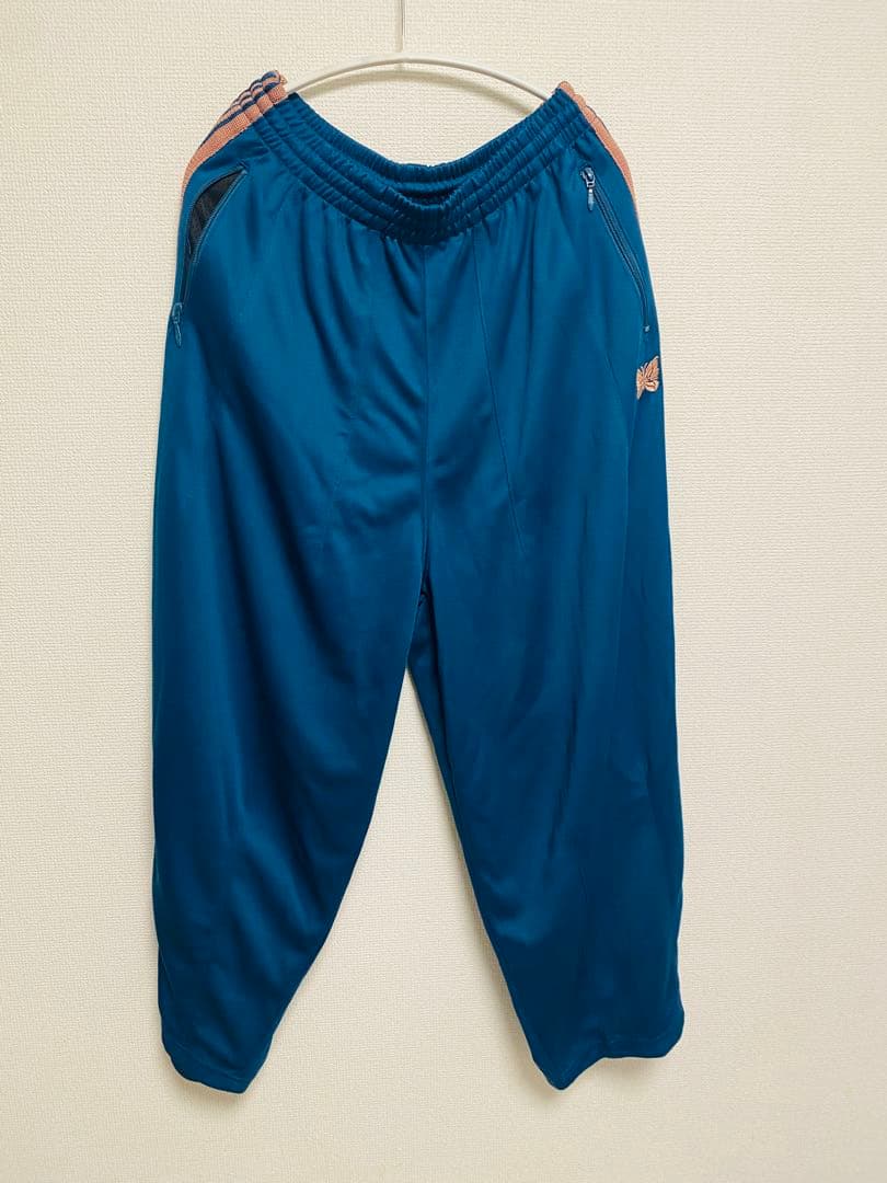 Needles トラックパンツ M ブルーピンク