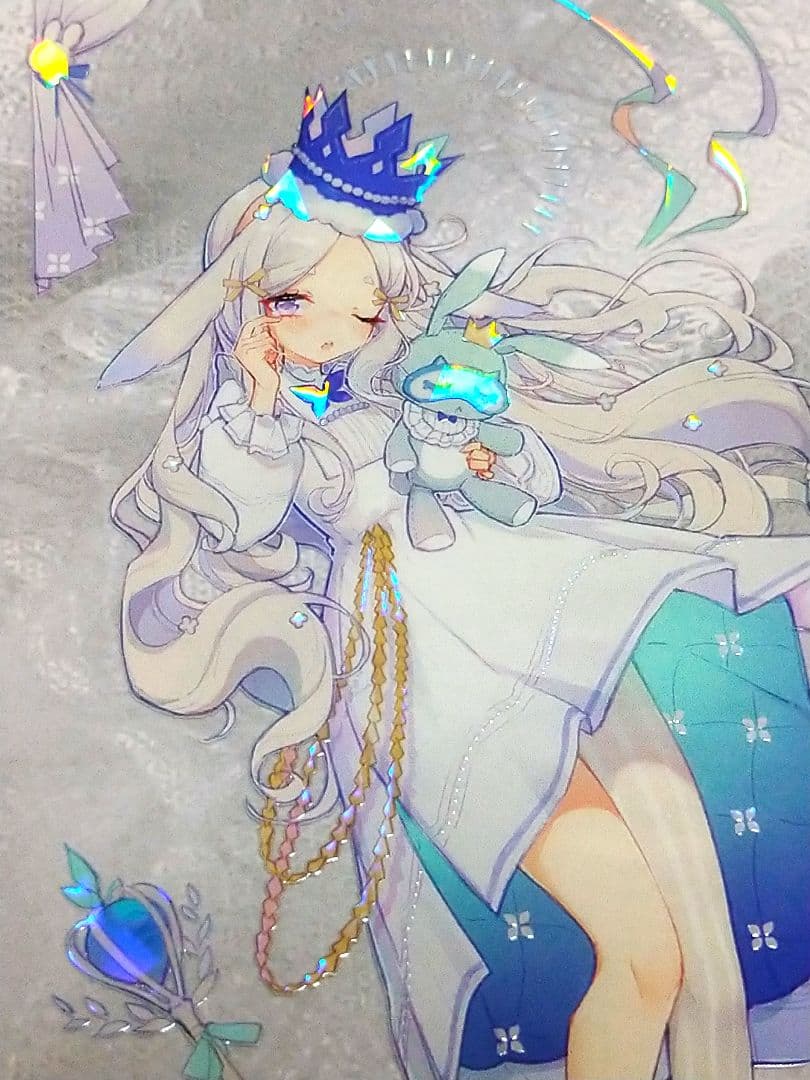 ✩のこり２✩J646＃月梦小兔(贝壳光)Wines切り売り海外人物マステ女の子